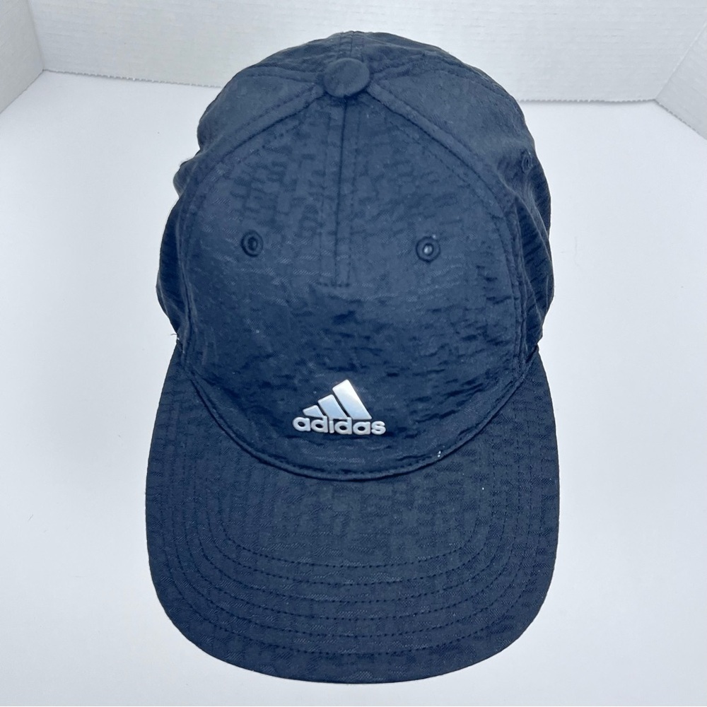 Adidas Women's Black Light Weight 5Panel Adjustable Athletic Cap One Size Active